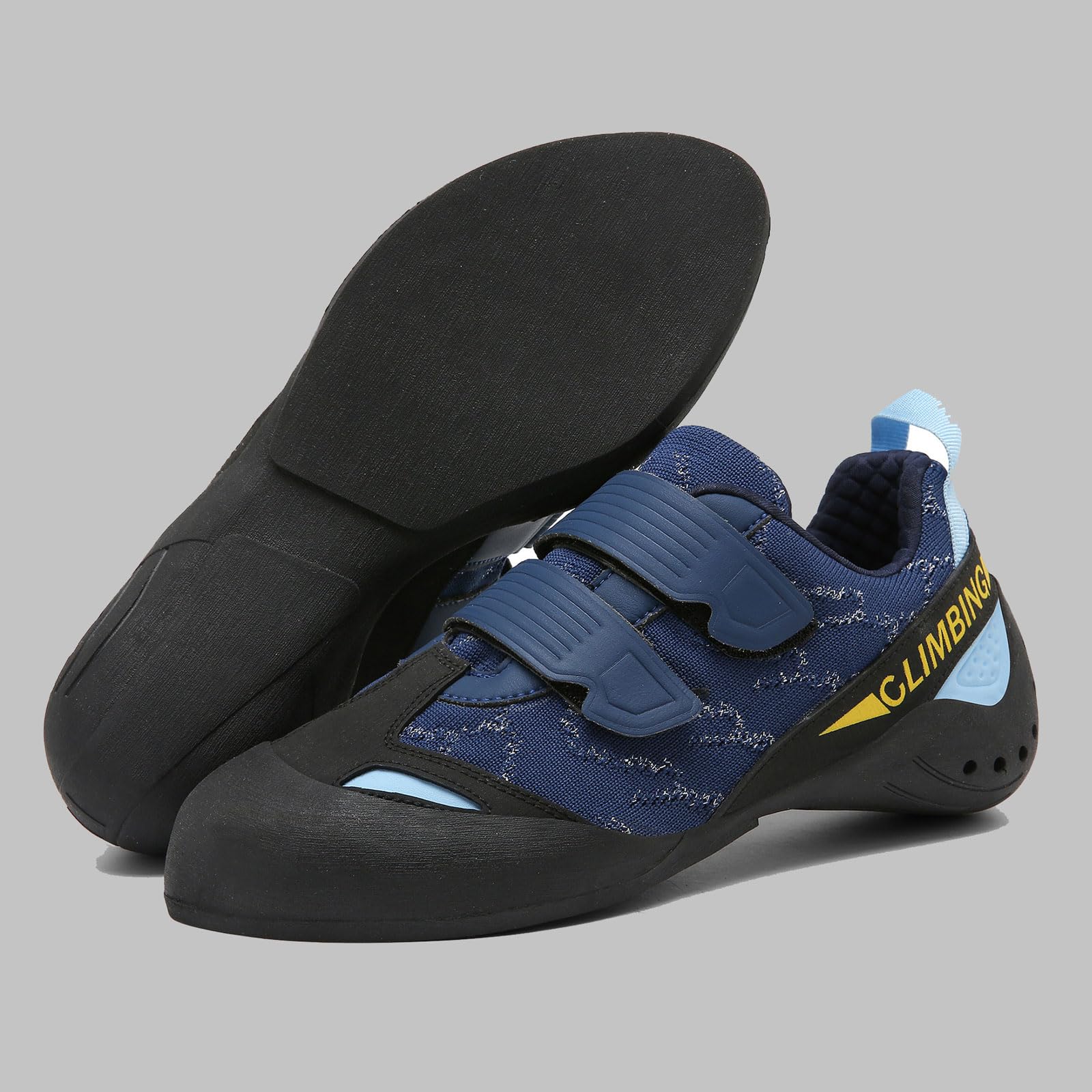 Scarpe da Arrampicata,Scarpette da Arrampicata,Scarpe da Arrampicata Gomma Antiscivolo Uomo,Scarpe da Arrampicata Donna,Traspirante,Comode,per l'Arrampicata Indoor e Outdoor