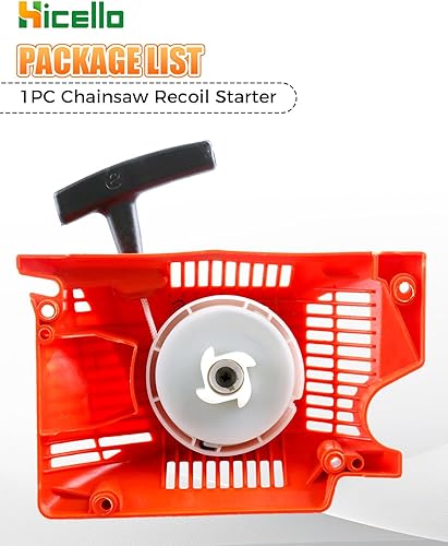Miniatura 7 de 45cc 52cc 58cc motosierra piezas solo retroceso tracción arranque montaje motosierra repuestos para motosierra china 4500/5200/5800