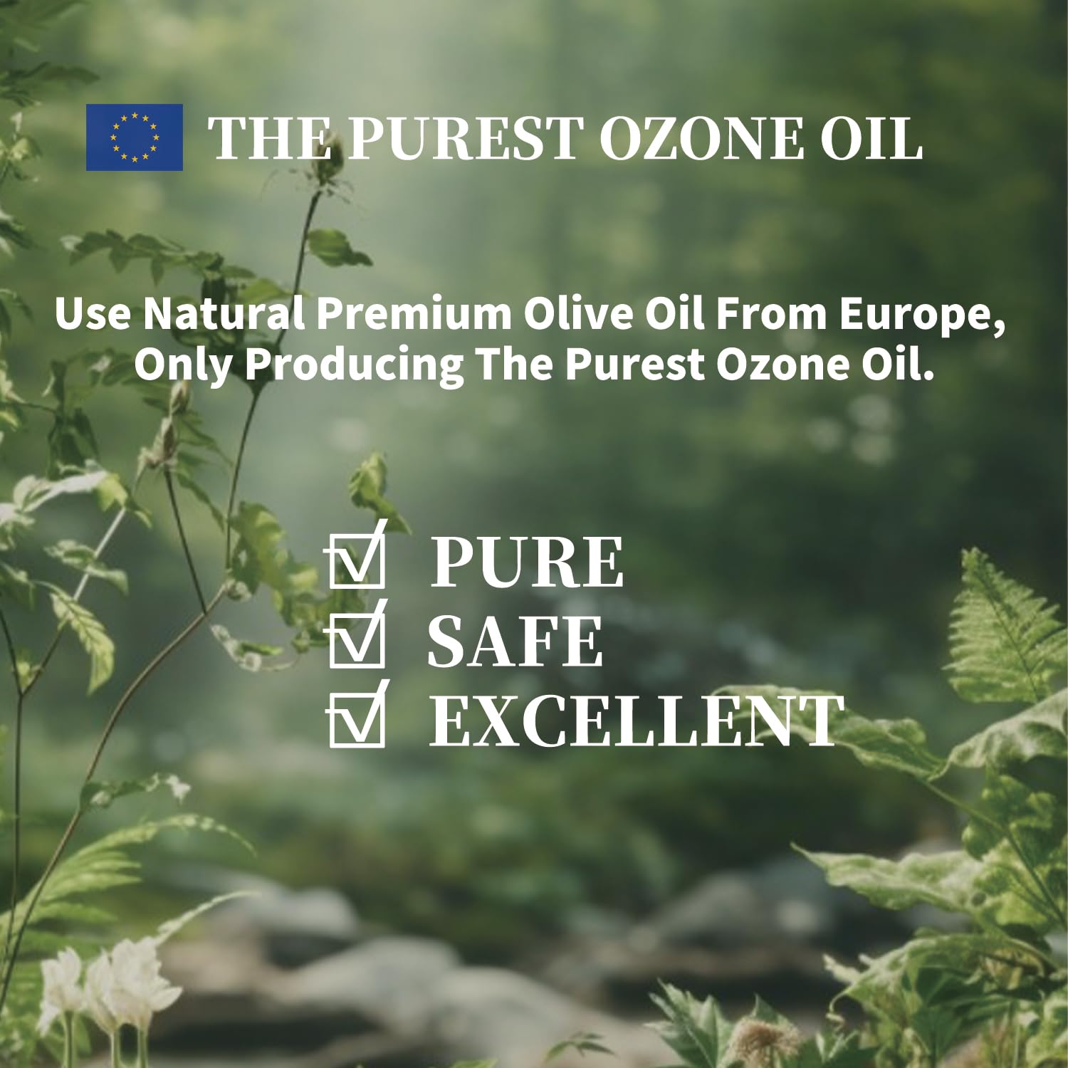 Fully Ozoneted Olive Oil-100% Pure Ozone Oil-1 OZ-Glass Dropper Bottle-Organic Natural for Skin Care Essence Oil- Rich in Reactive Oxygen. - Image 3