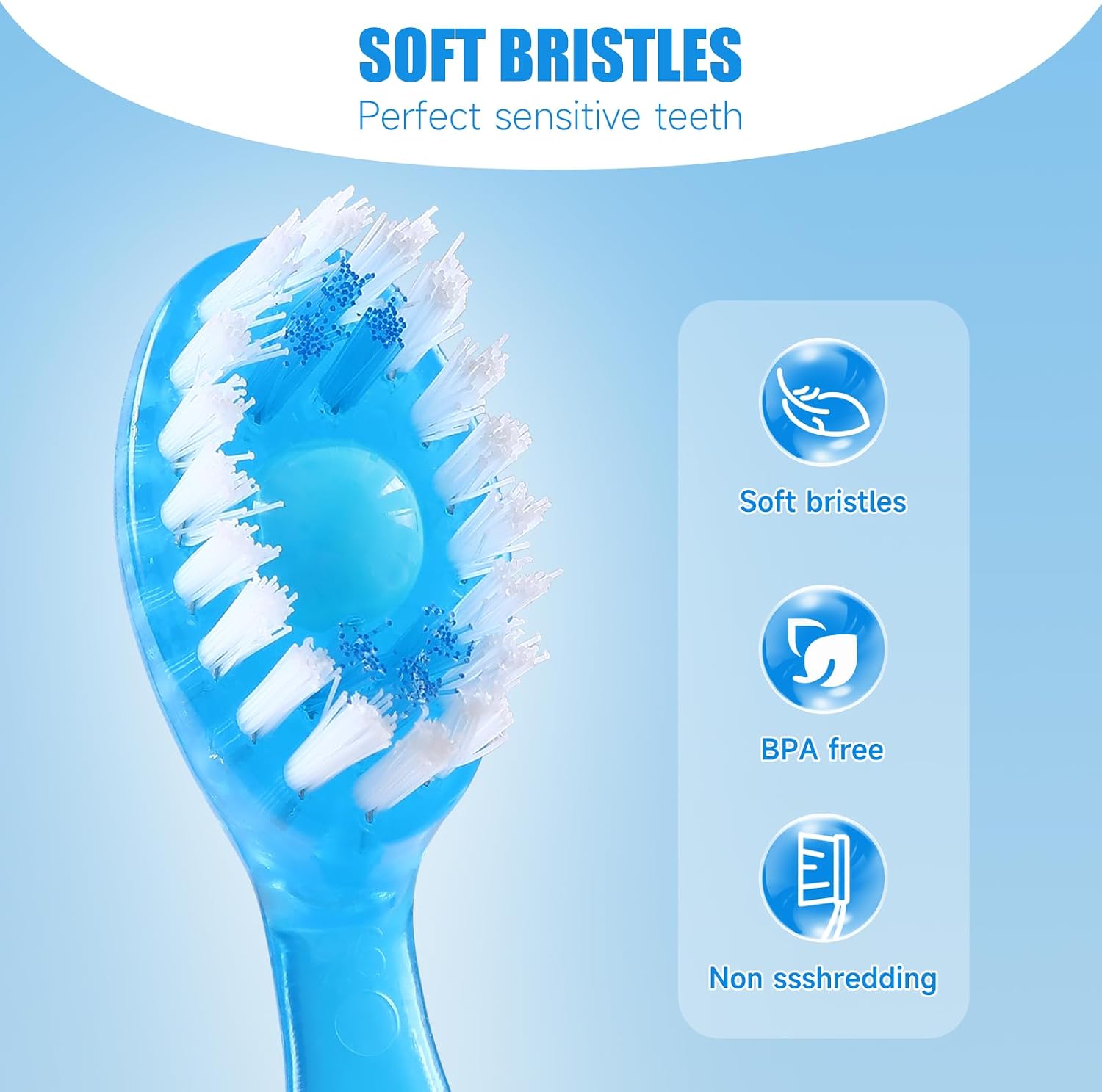 Disposable Toothbrush 4inch 5-in-1 Mini Toothbrush Integrated Toothbrush with Toothpaste Bead+Dental Floss+Toothpick+Tongue Scraper Travel Size Soft Fresh Breath 26 pcs (Mix)