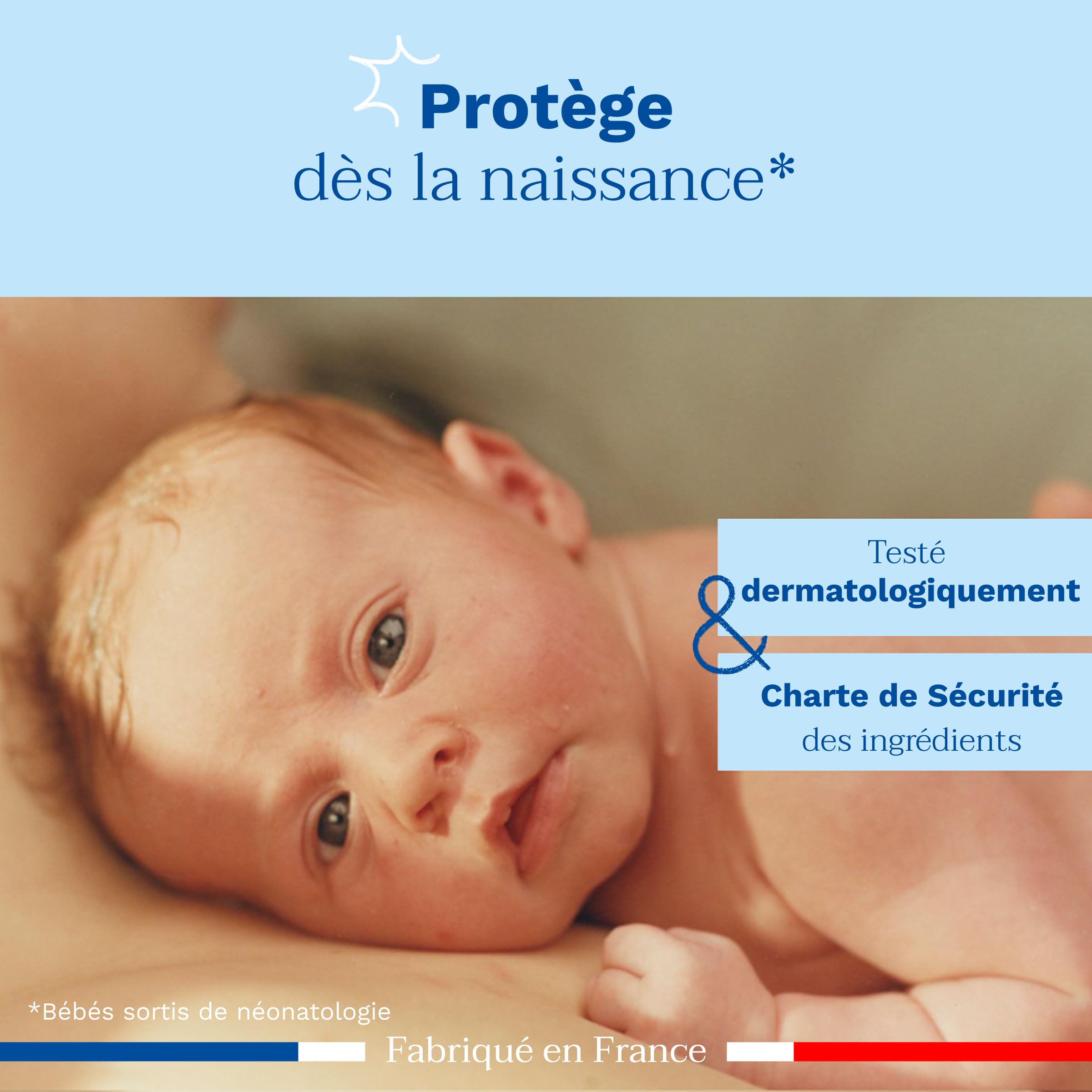 Mustela - Lait de Toilette Bébé Sans Rinçage - Soin Nettoyant et Favorisant l'Hydratation - 98% d'ingrédients d'origine naturelle - Haute Tolérance - Hygiène Bébé Douce Visage et Siège - Peau Normale - 3