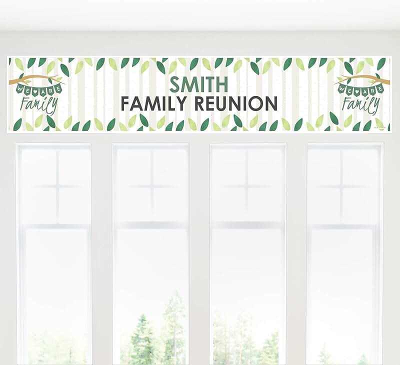 Amazon.com: personalized family banner