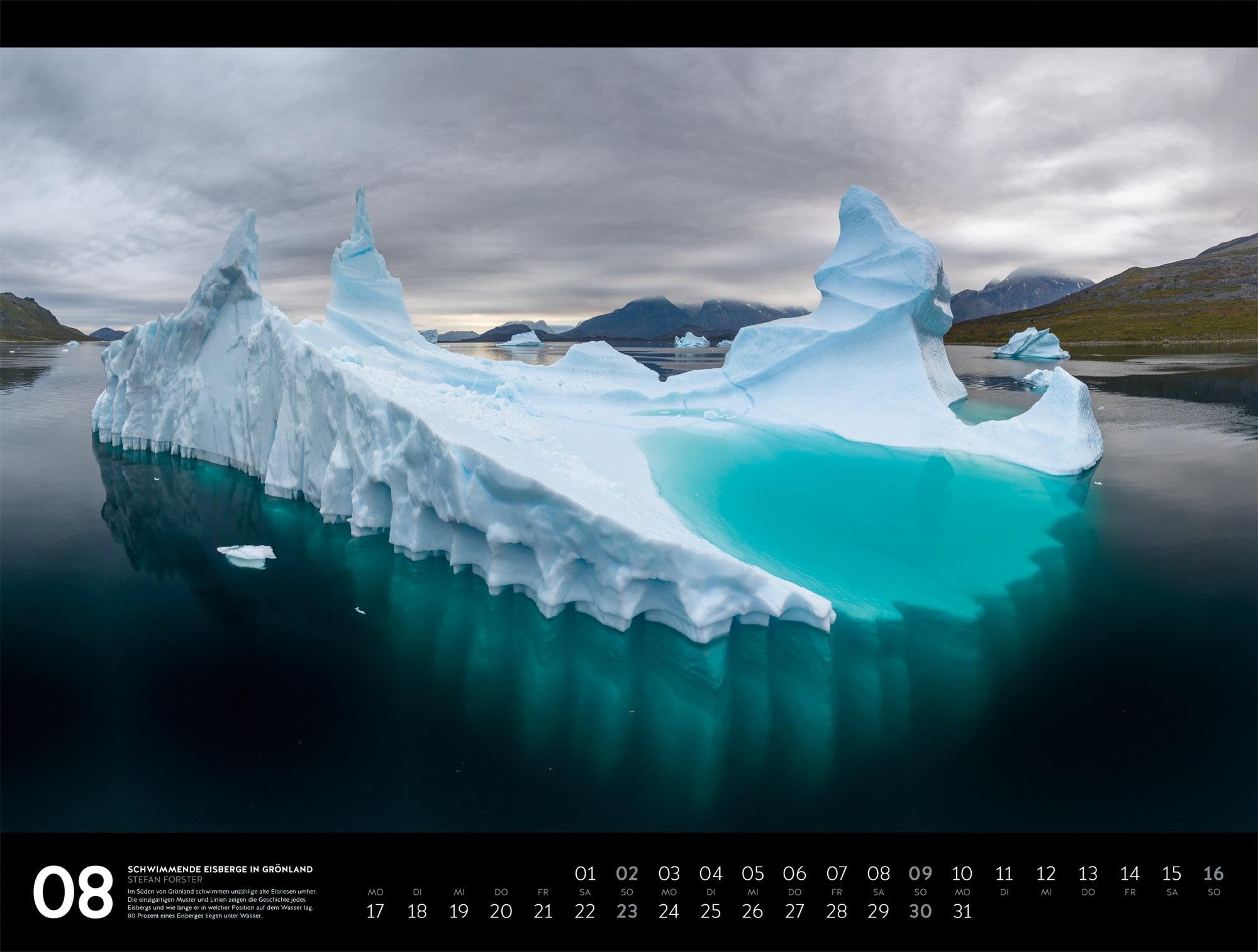 Nordische Welten Signature Kalender 2026 | Bildgewaltiger Skandinavien-Kalender im großen Querformat (66x50 cm) | Island, Färöer, Grönland, Norwegen