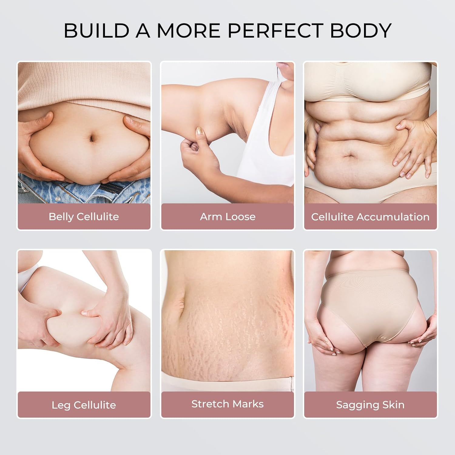 Cellulite Massager Body Sculpting Machine, Electric Toning & Cellulite Massager for Skin Tightening, Body Contouring Machine for Belly, Waist, Arms, Buttocks, Legs, Gift for Man & Women - Image 4