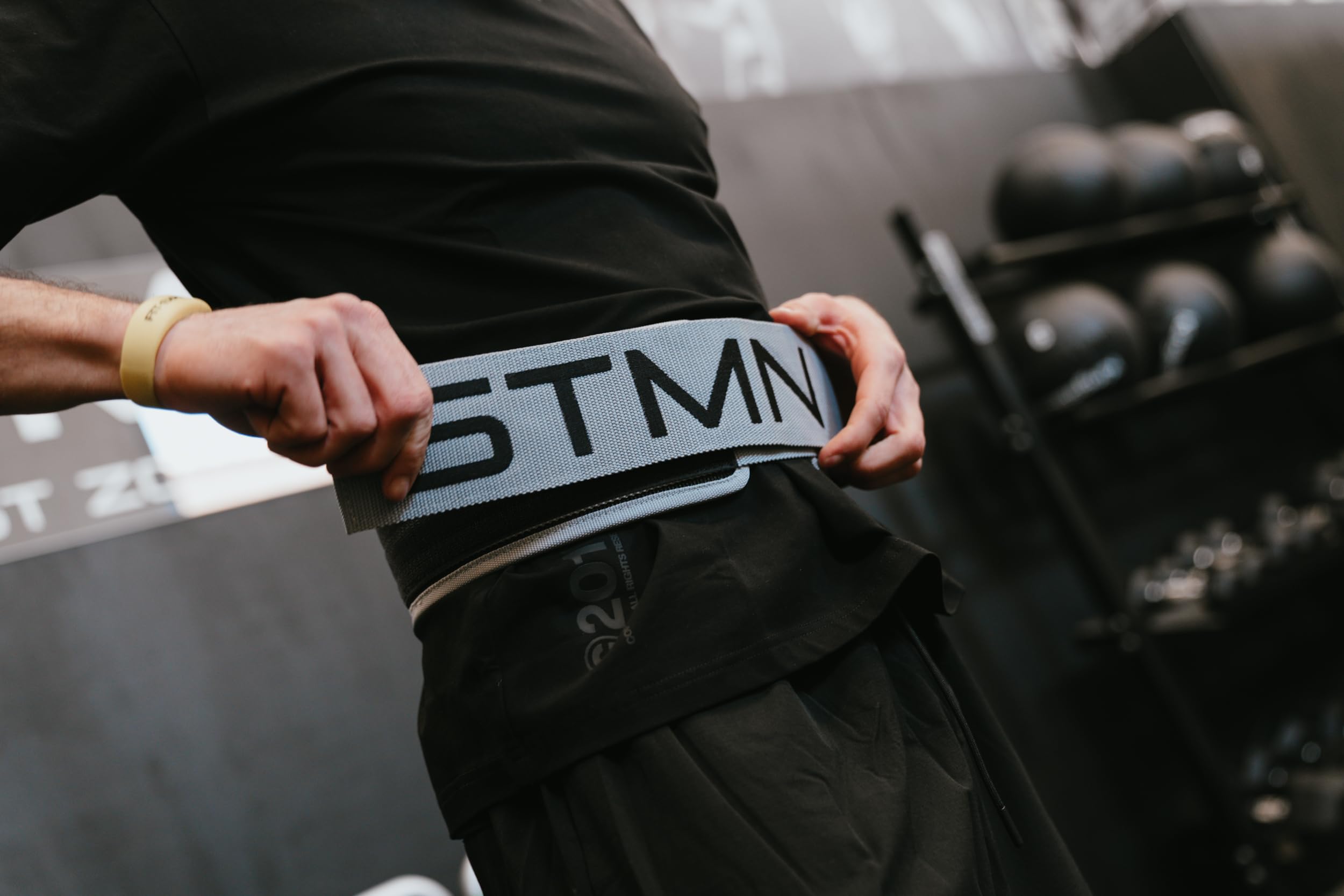 STAMINA FITNESS Core Ceinture Adulte Unisexe, Gris, M