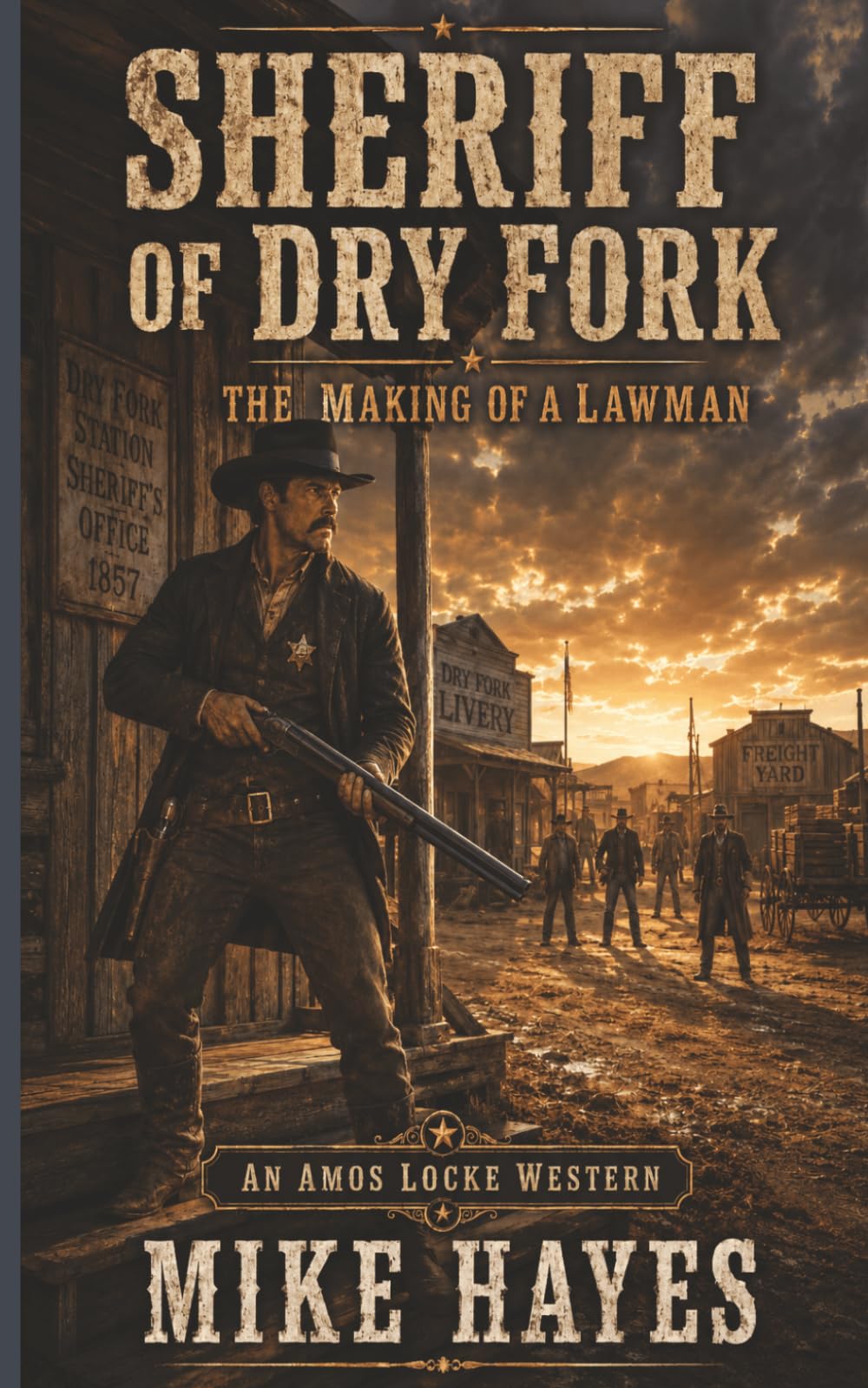 Sheriff of Dry Fork: The Making of a Lawman. A gritty frontier lawman Western about justice, grief, and the first badge that made Amos Locke a sheriff