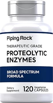Piping Rock Proteolytic Enzymes Supplement | 120 Capsules