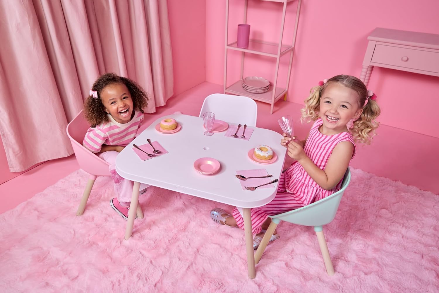 Little Tikes Sweet Spaces Snack & Play Kids Table, Playroom Furniture, Boys and Girls Ages 1-6 Years