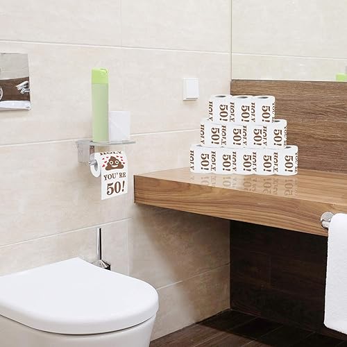 Miniatura 11 de Papel higiénico de 21 cumpleaños regalo para hombres y mujeres, divertido regalo de broma de 21 cumpleaños, papel higiénico novedoso, regalo