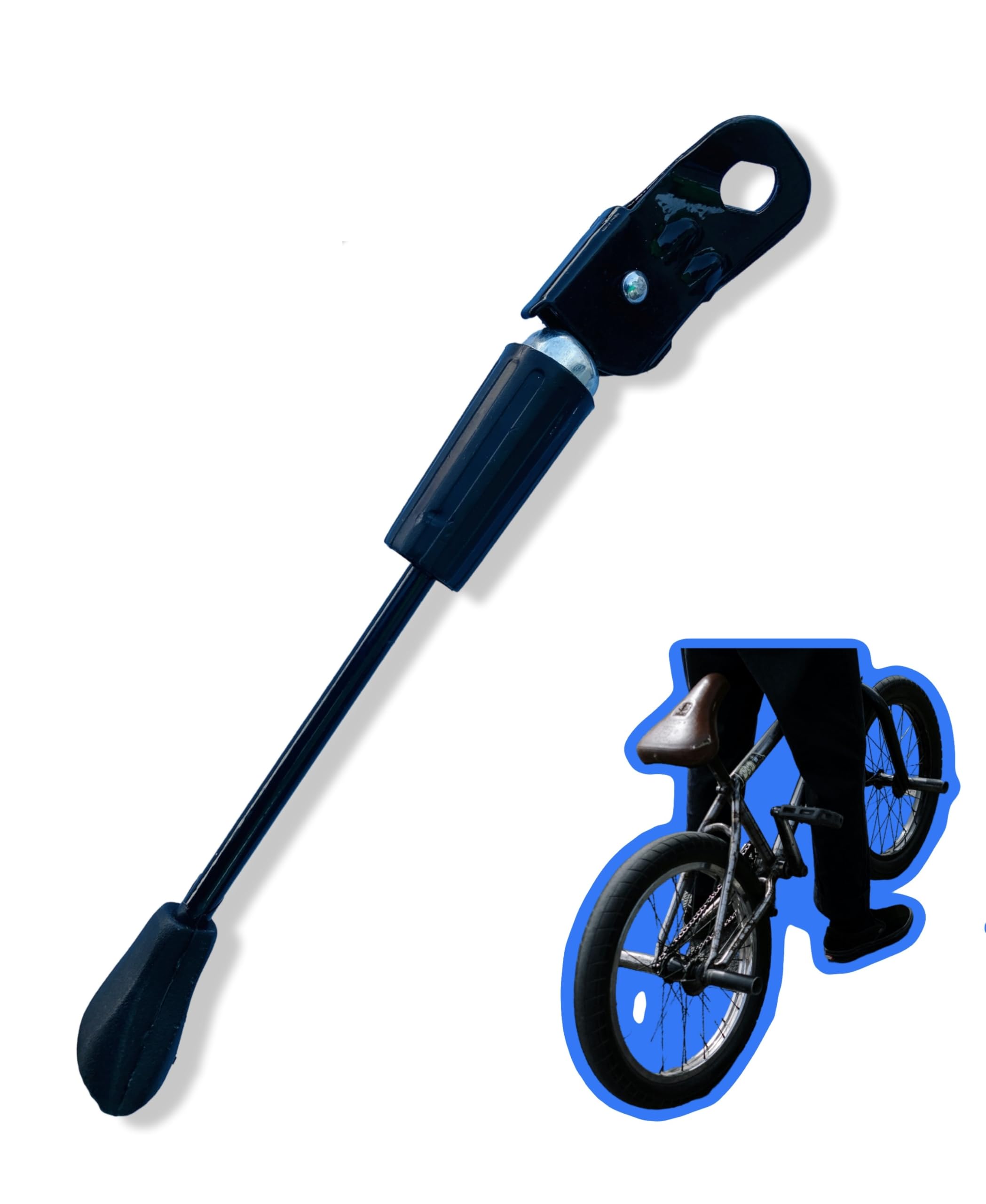 Cycle Stand 20T Size Bicycle Kickstand Aluminum Alloy Having Tyre Size 20 * 1.75/2.125/2.35/2.40 Inch for Kids Cycle.-image-4