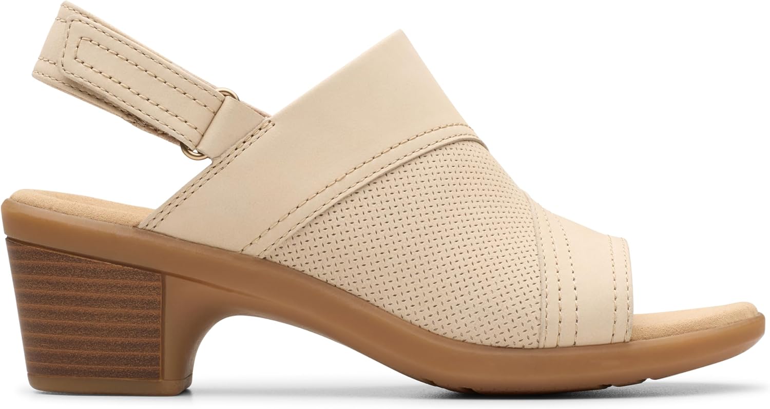 Clarks Women's Emily2 Mist Heeled Sandal