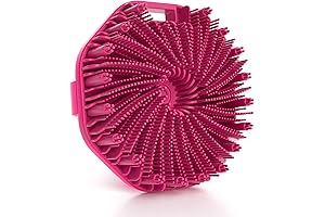 SILICONE BODY SCRUBBER EXFOLIATING BRUSHES