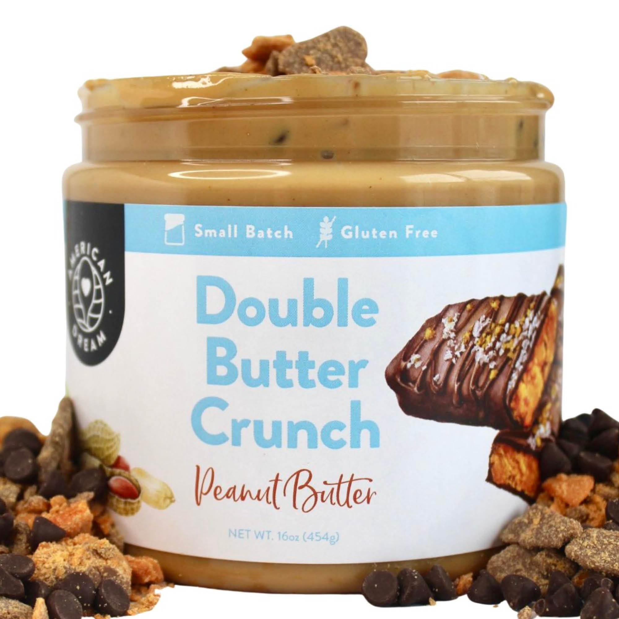 American Dream Nut Butter – Gluten-Free Double Butter Crunch Peanut Butter