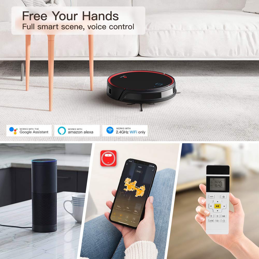 Lefant Robot Vacuum Cleaner with Mop, Robotic Vacuum, 2200Pa Suction