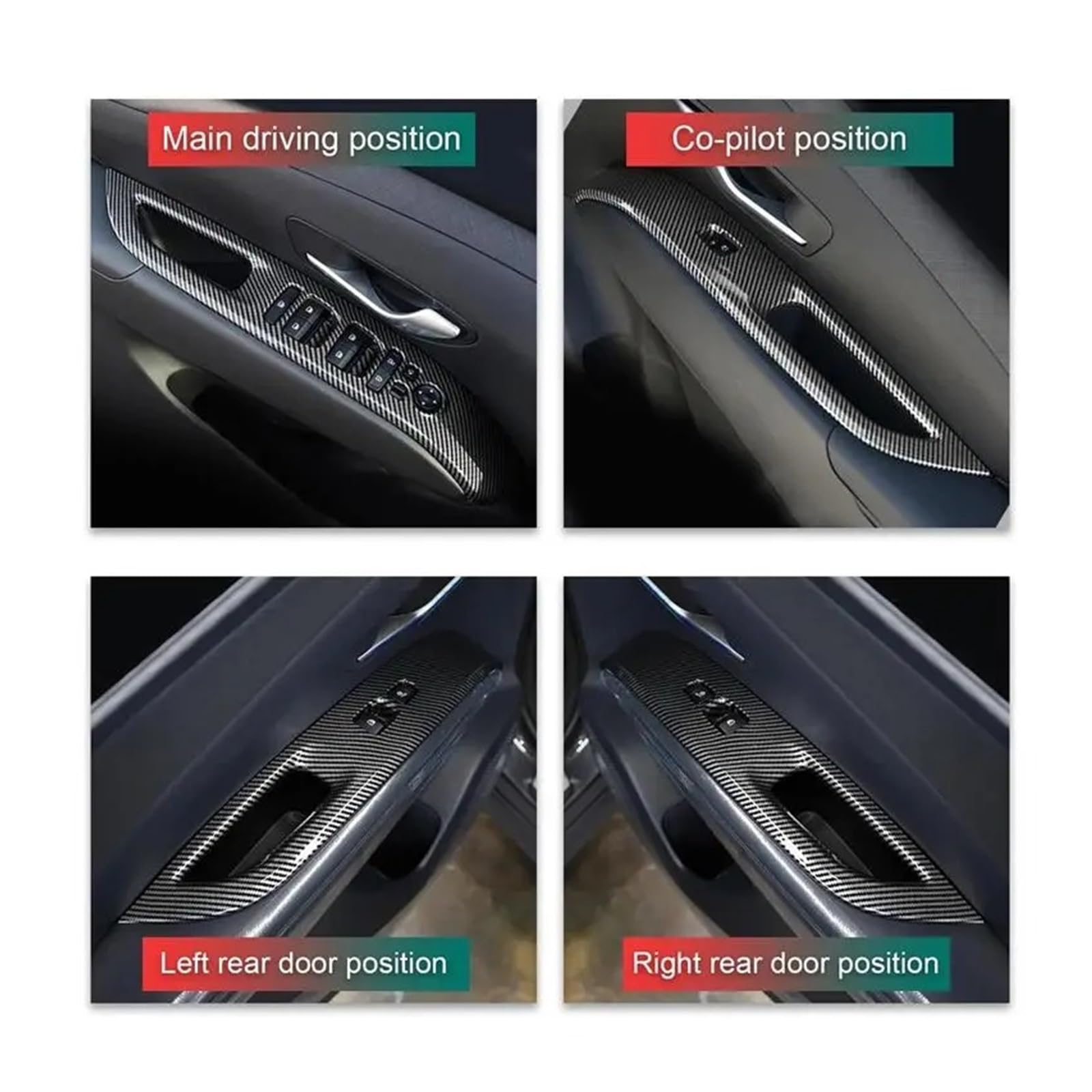 deski rozdzielczej Osłona przycisku szyby Do Hyundai Tucson NX4 LHD 2021-2023 | Dekoracyjna listwa wnętrza samochodu
