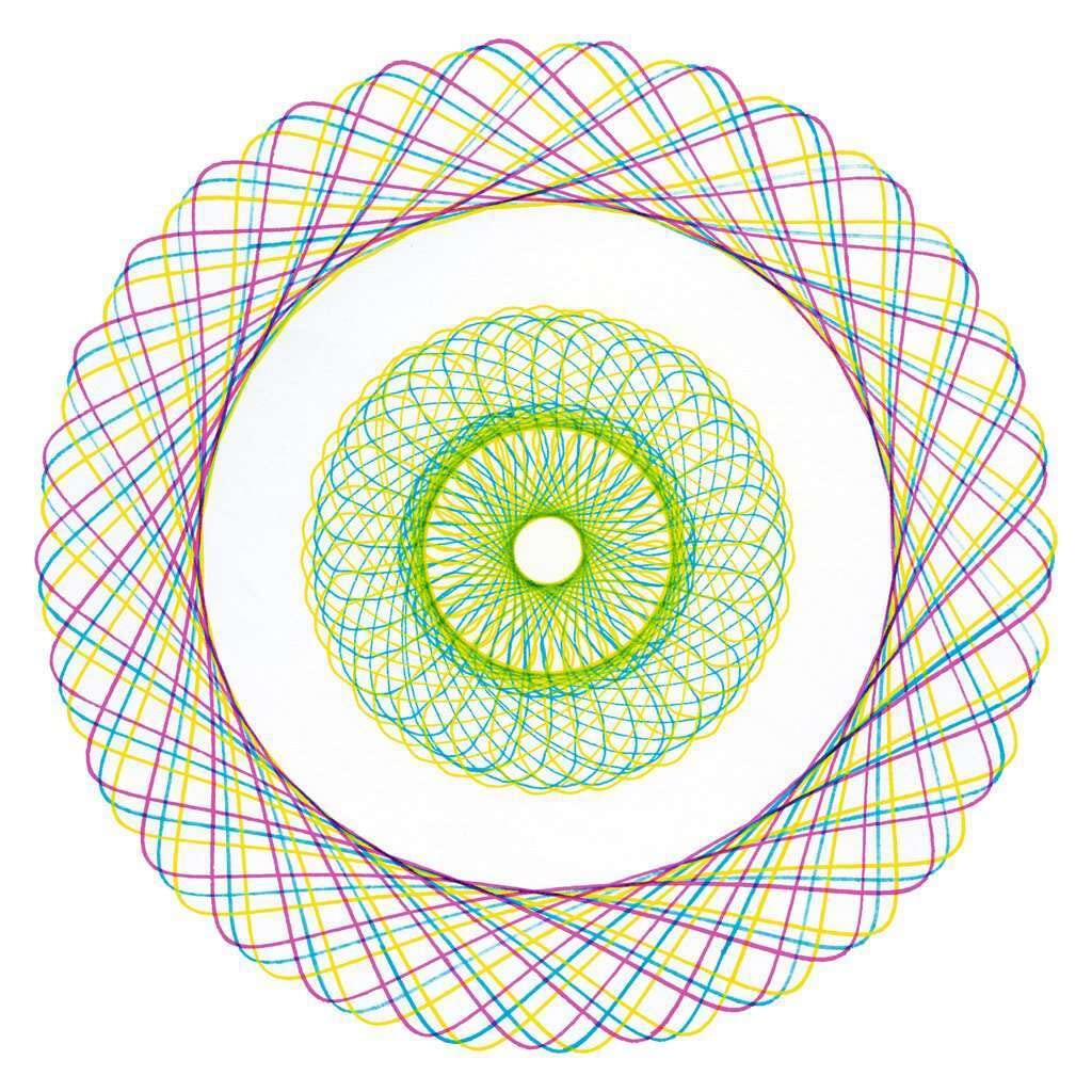 Ravensburger Spiral-Designer-Maschine, Zeichnen lernen für Kinder ab 6 Jahren, Kreatives Zeichen-Set für elektronisches oder manuelles Zeichnen
