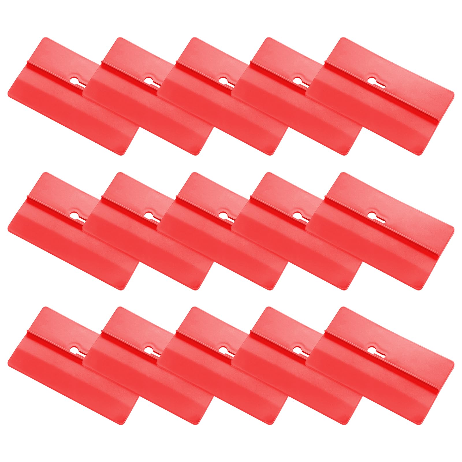 Drywall Fitting Tool Supports the Board in Place While Installing Drywall Holder, Gypsum Plate Panel High Efficient Installing Gypsum Plate, Stable Plaster Board Fixing Tool (15 Pcs Red)