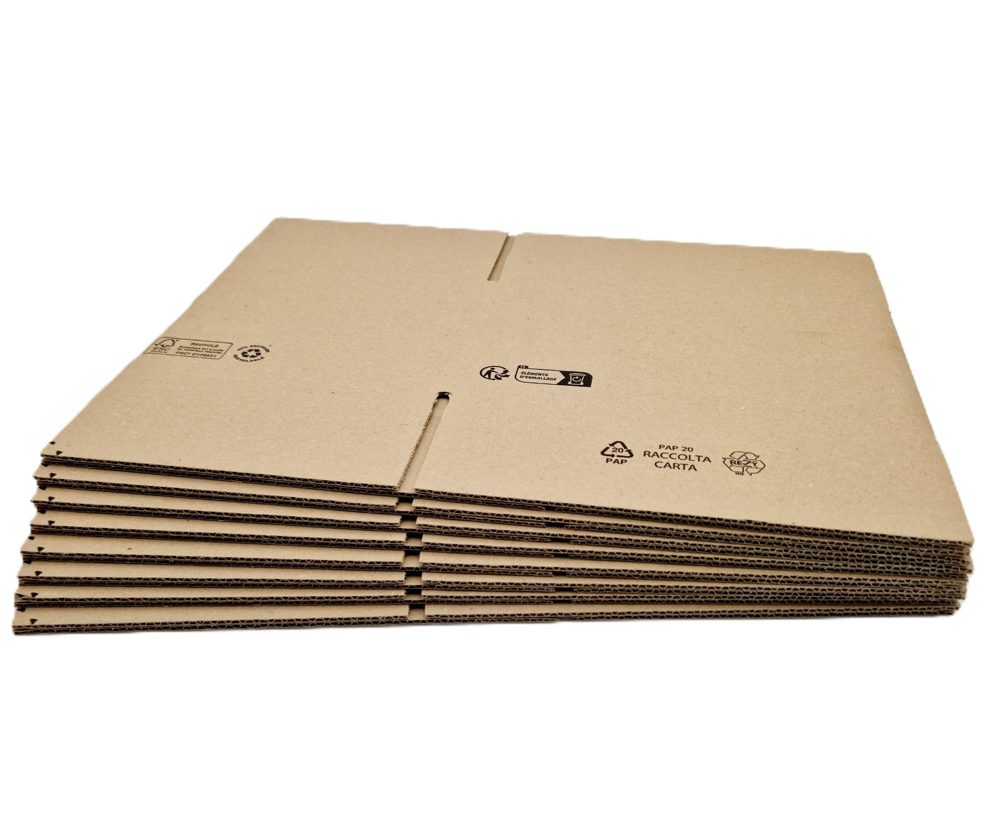 100 Caisses américaines (cartons) : 300 x 200 x 170 mm simple cannelure