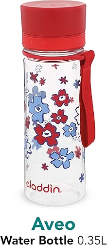 Miniatura 3 de Aladdin Aveo - Botella de agua, estampado rojo, 0,35 litros