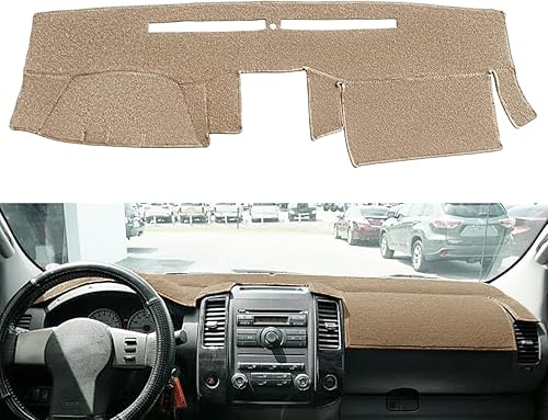 Miniatura 8 de Yiz Alfombrilla de Cubierta del Tablero de Ajuste Personalizado para Nissan Frontier Xterra 2002 2003 2004 Alfombrilla de Cubierta del Tablero