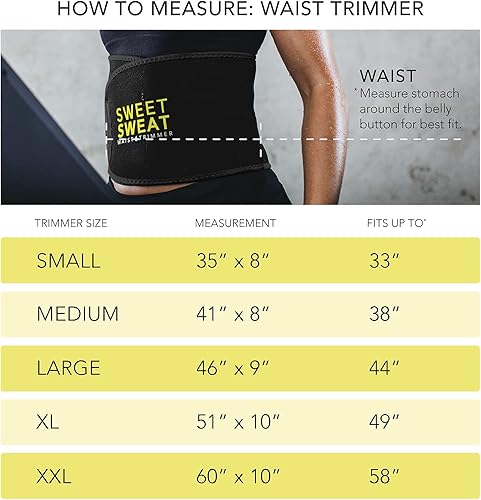 Miniatura 2 de Sports Research - Faja reductora de cintura Sweet Sweat la banda de sudoración aumenta la temperatura del estómago para reducir el peso del agua