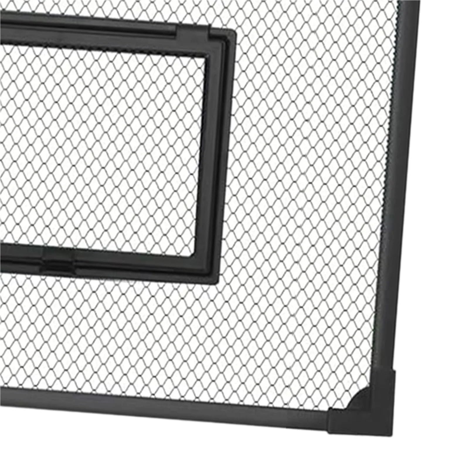 Red Magnética Anti-Salto para Acuario Tapa for Acuario, automontable, Anti-Saltos, magnética, de Malla Negra, Red for Tortugas, Tapa Protectora for, Repuesto(40x30cm)