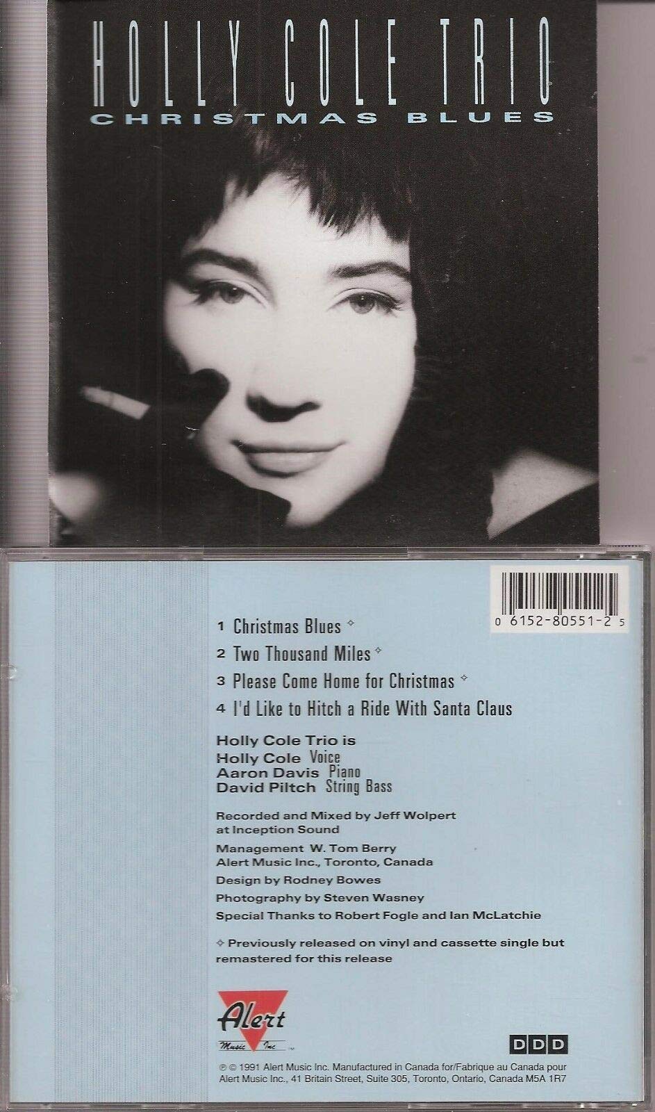 Christmas Blues [Audio CD] Holly Cole; Holly Cole Trio; Aaron Davis and David Piltch