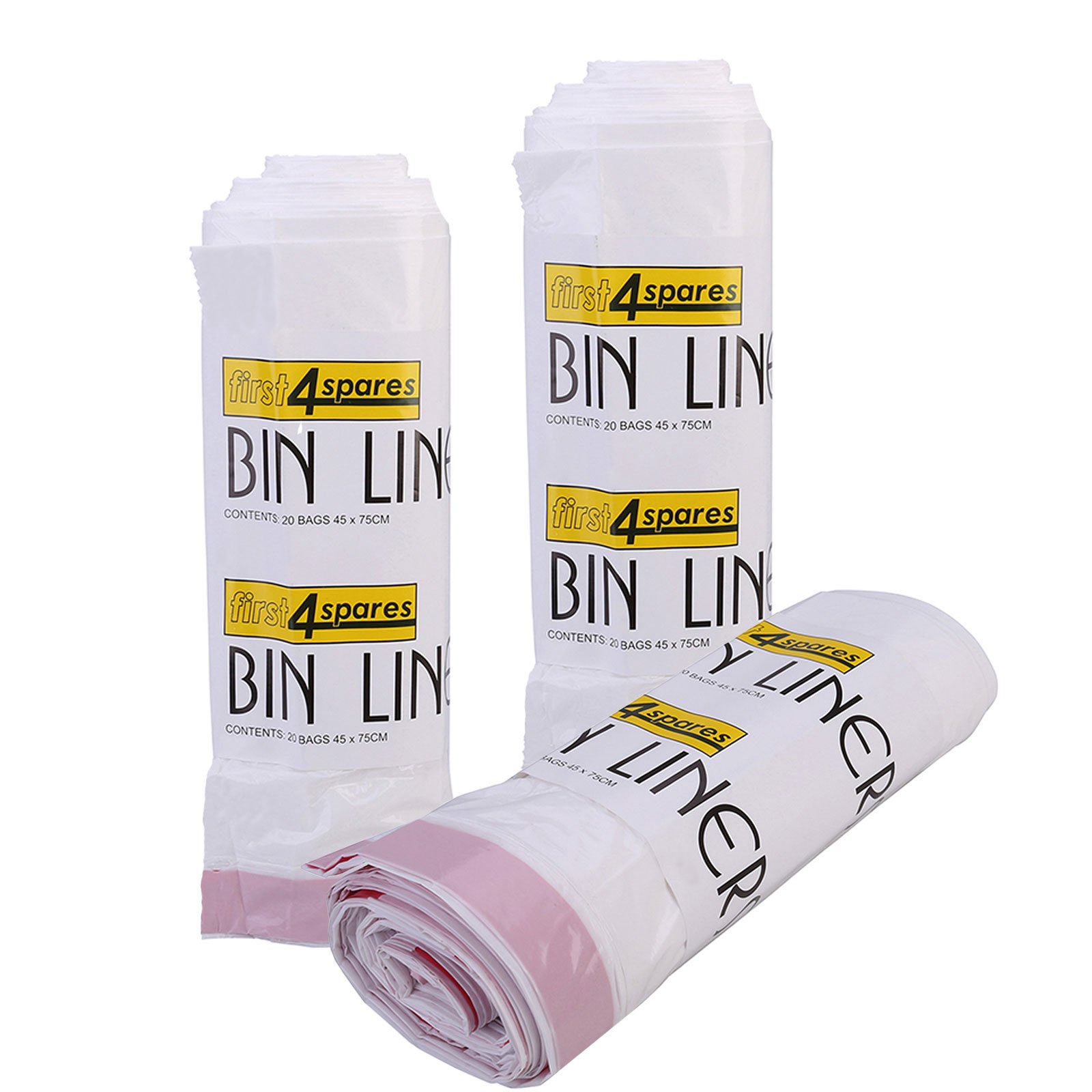 First4spares Premium 30 Ltr Bin Liners for Brabantia 30 Ltr Bins - Pack of 60