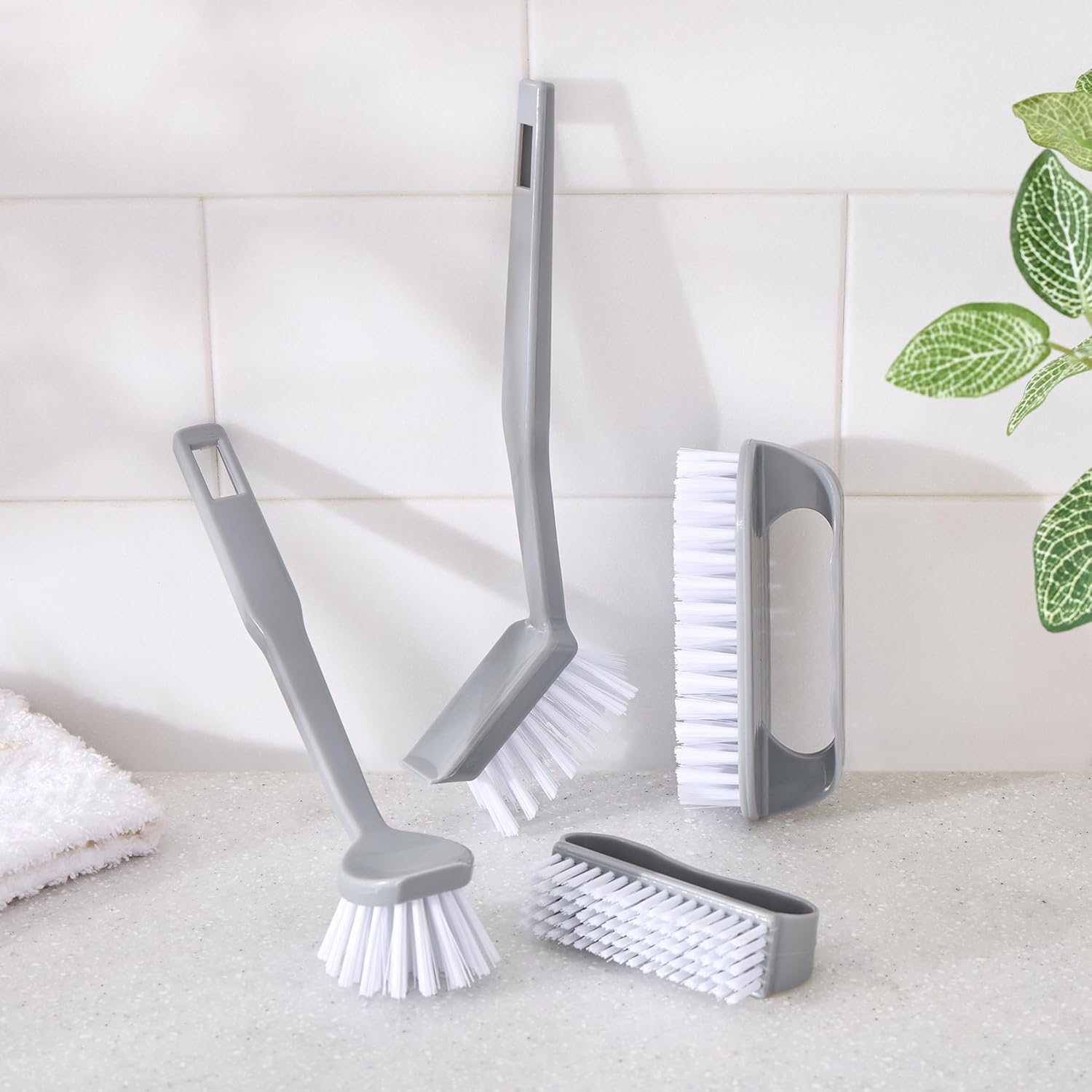 Home Centre Indus Reno 4Pcs Polypropylene Brush Set