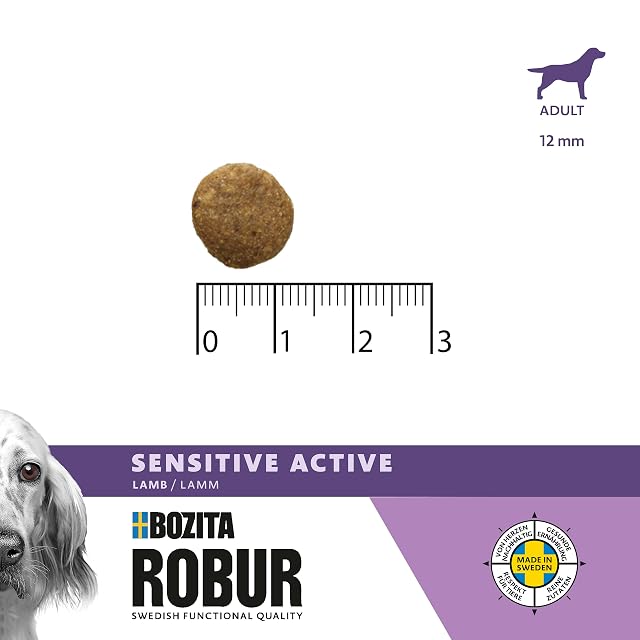 Foto 4 de 6 de Bozita ROBUR Sensitive Grain Free Active Cordero 3 kg Comida Seca para Perros con Muchas proteínas