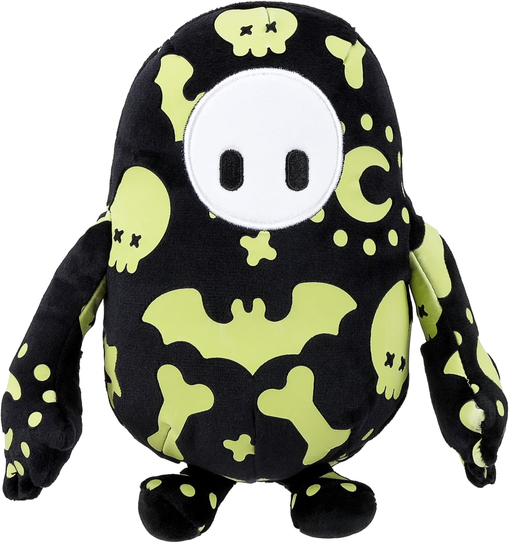 Fall Guys: Ultimate Knockout Glow In The Dark Spooky Doodles Official Collectible Character 20cm Plush Soft Toy