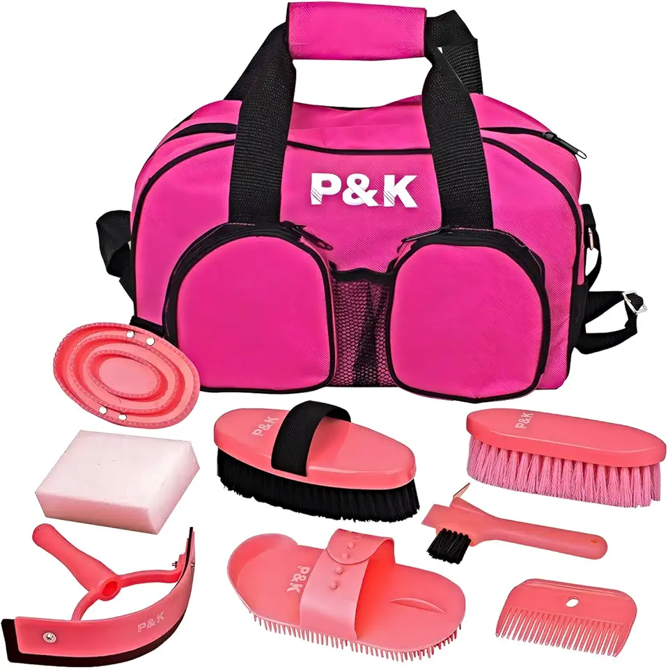 Hästvårdsset för leksakshästar