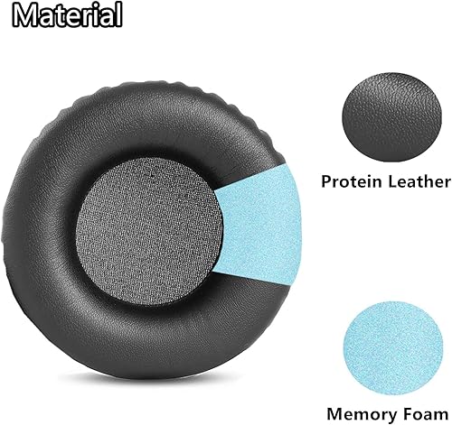 Miniatura 2 de Almohadillas para los oídos, almohadillas de repuesto de espuma compatibles con auriculares Pioneer HDJ-X7 HDJ-X5