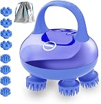 COMFIER Cordless Scalp Massager with 3 kneading Modes, Waterproof Head Massage with 8 Claws,Head Scratcher,Body Massager,Cat Massage,Gift for Her,Him