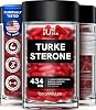 Organic Turkesterone Supplement for Men - Muscle Recovery & Growth with Organic Fadogia Agrestis, Pterostilbene, Ajuga Turkestanica | Complexed Turkesterone Powder | 120 Servings