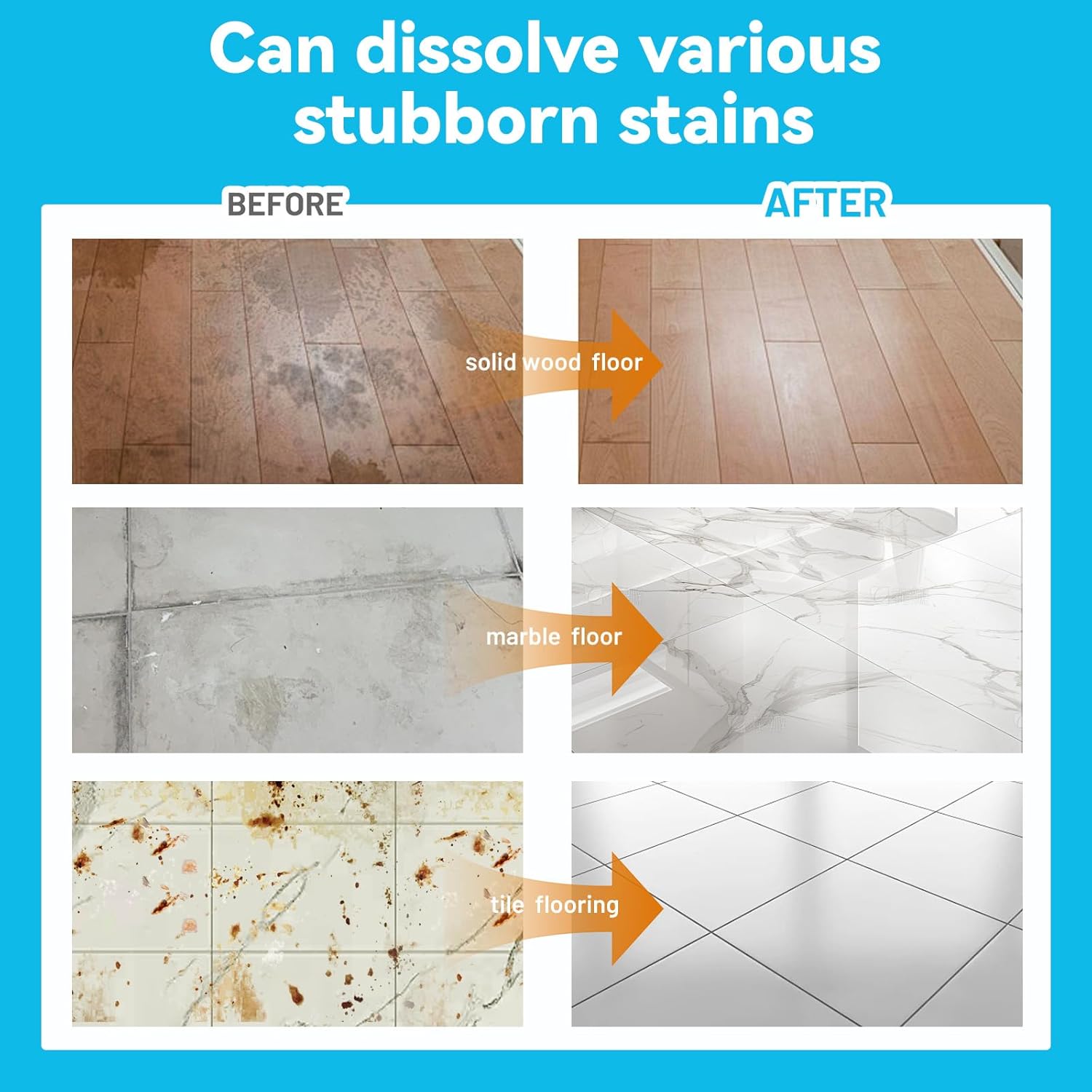 Floor Cleaning Solution, Compatible with Ecovacs Cleaning Solution, for DEEBOT X11 OMNI Cyclone / X9 PRO OMNI / T80 OMNI / T50 PRO OMNI / N30 Series / N20 Series and all other Robot Vacuum Cleaners