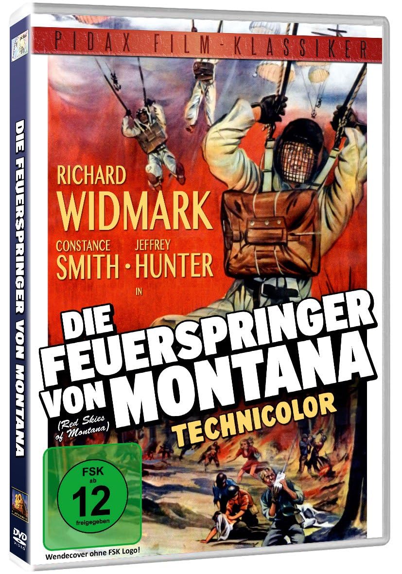Die Feuerspringer von Montana (Red Skies of Montana) / Legendärer Abenteuerfilm mit Richard Widmark (Pidax Film-Klassiker)