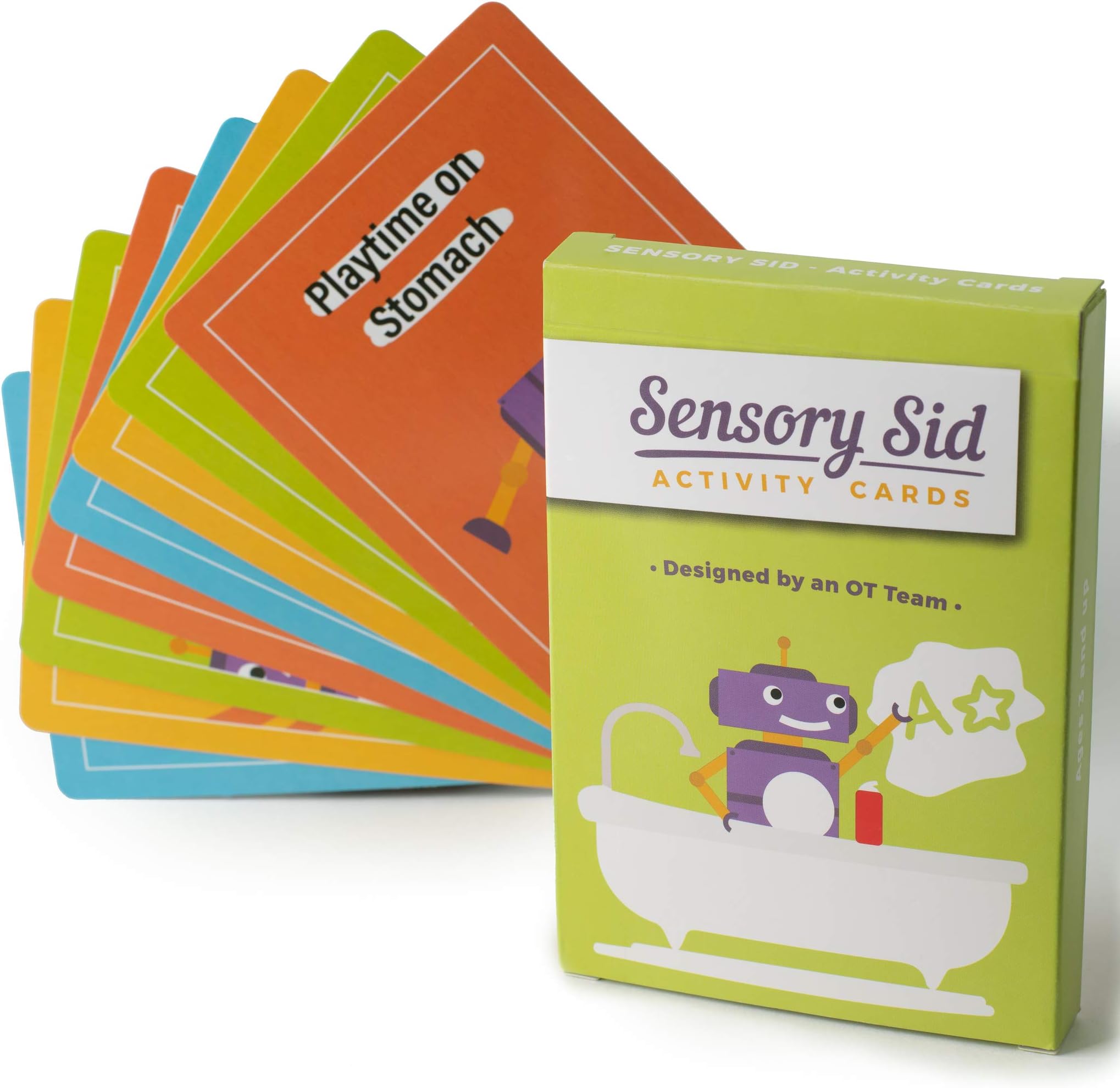 Sensory SidActivity Cards | Sensory Diet Flash Cards | Therapy Cards for Sensory Processing Disorder