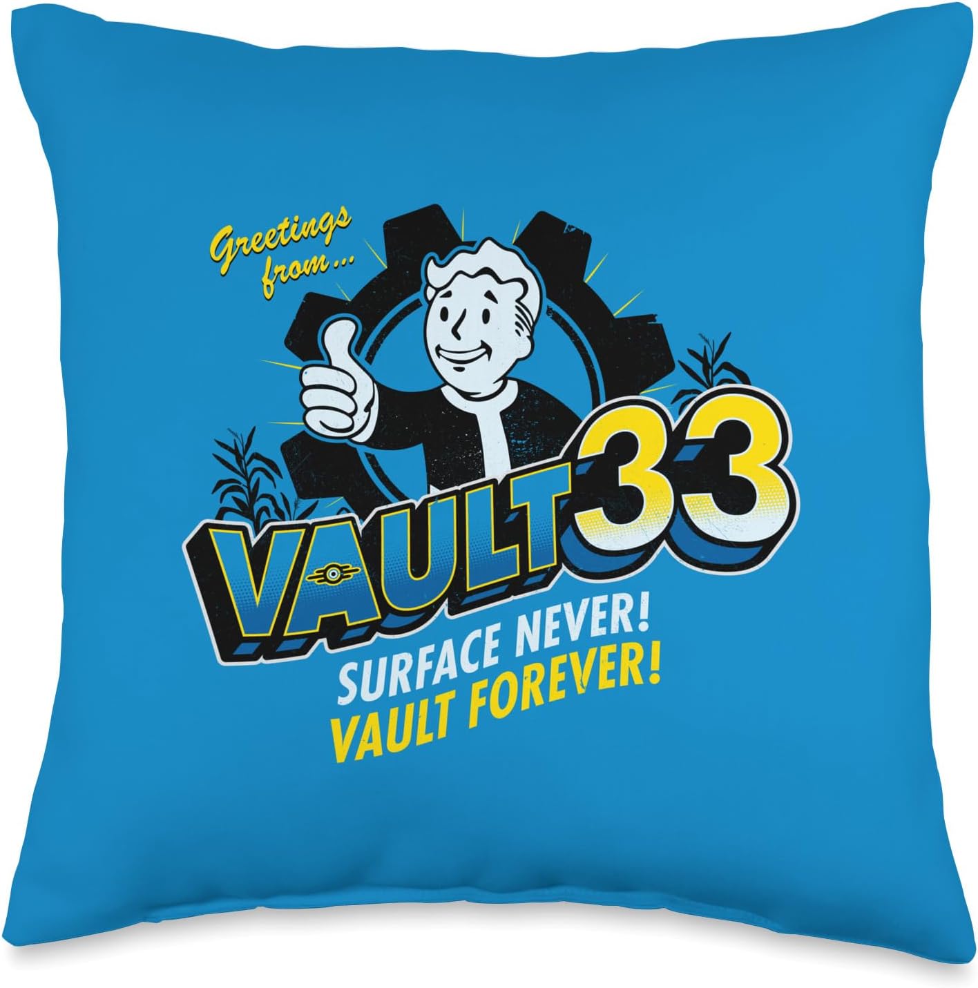 Fallout - Greetings from... Throw Pillow