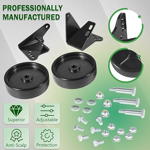 Miniatura 6 de Bonbo OEM-190-183 Kit de rueda de cubierta para tractor de césped MTD de 38 pulgadas y 42 pulgadas 2009 y anteriores