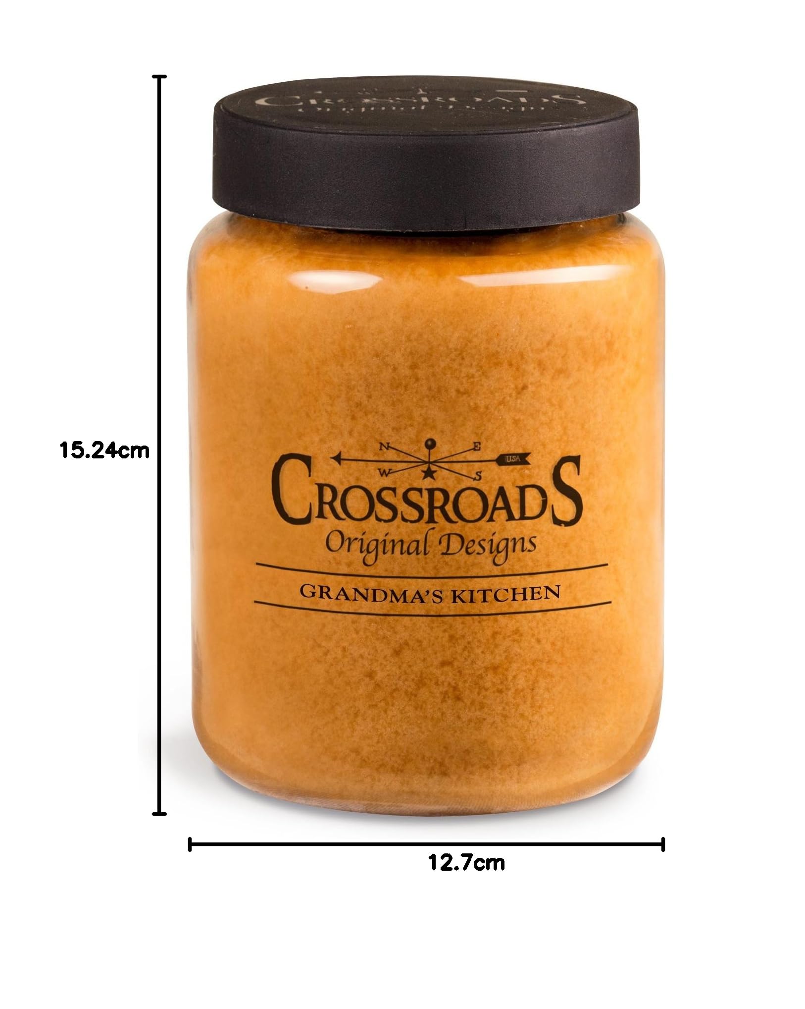 Crossroads świeca 740 ml słoik - kuchnia babci