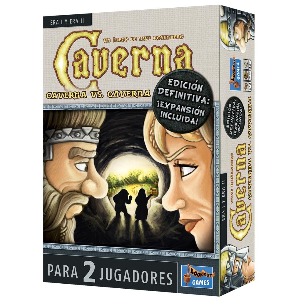 Générique Juego de Mesa Cavern: Cave vs Cave Pegi 12, multicolour, Standard, Cookie Padding Coin Purse H