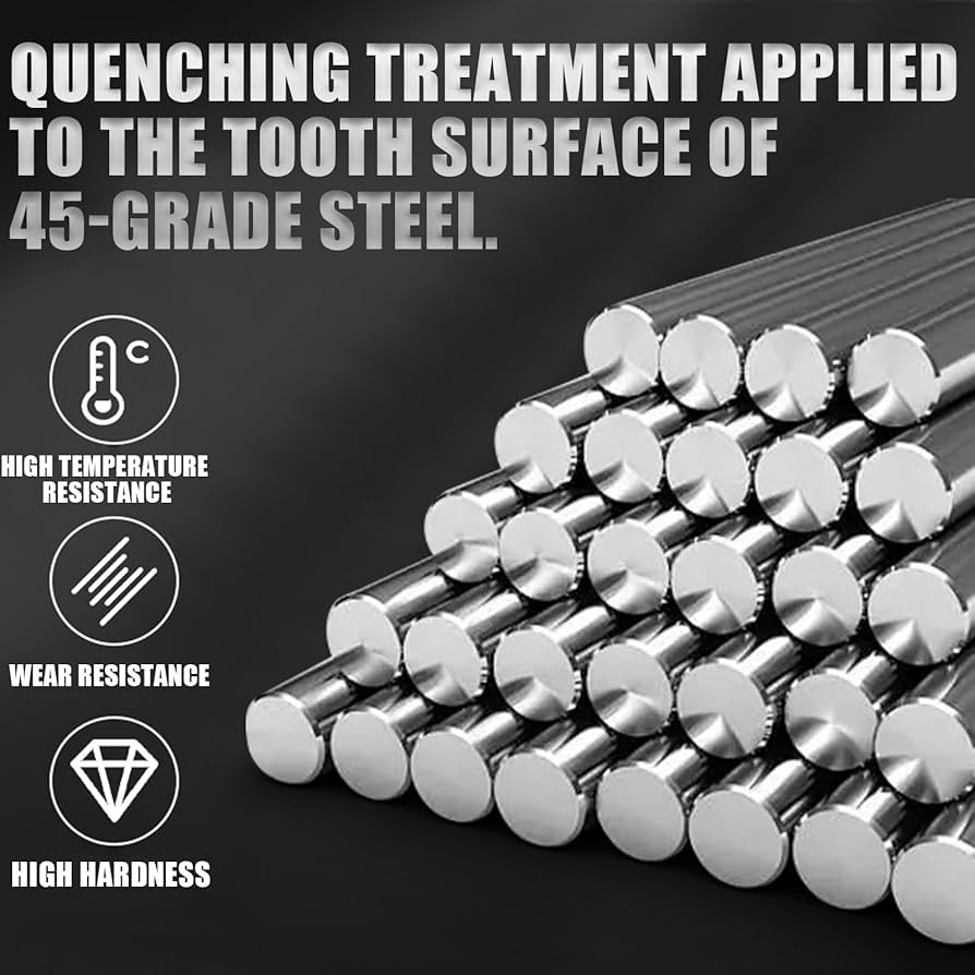 Amazon.com: 48P 45T Hardened Steel Spur Gear for TRAXXAS 1