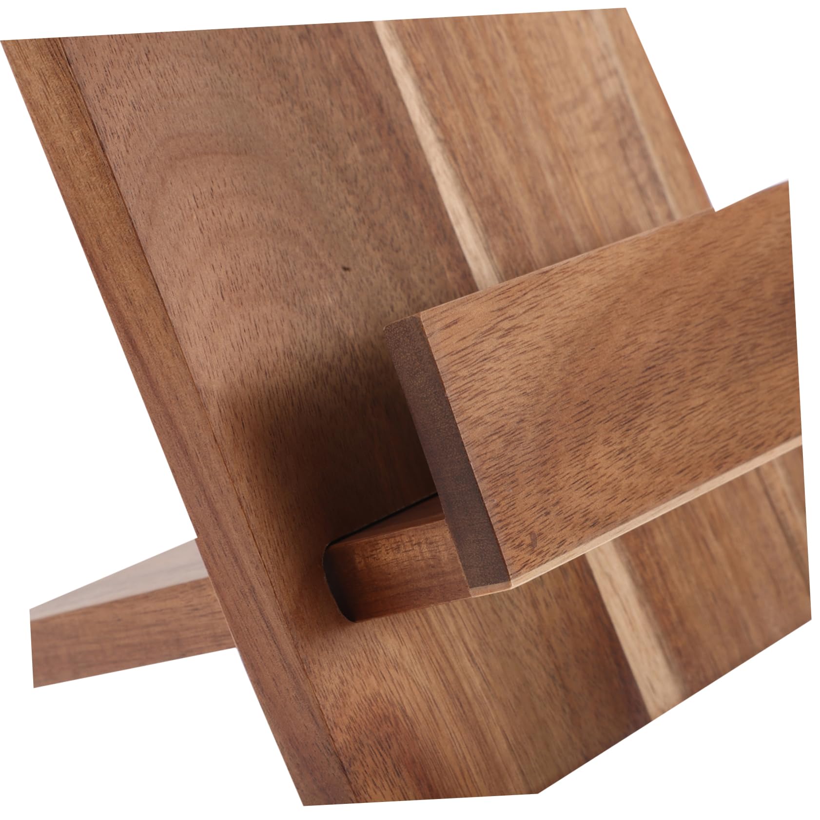 Alipis Scaffale per Libri di Cucina in Legno, Porta Ricette da Parete, Supporto Salvaspazio per Menù e Libri, per Cucina e Ristorante