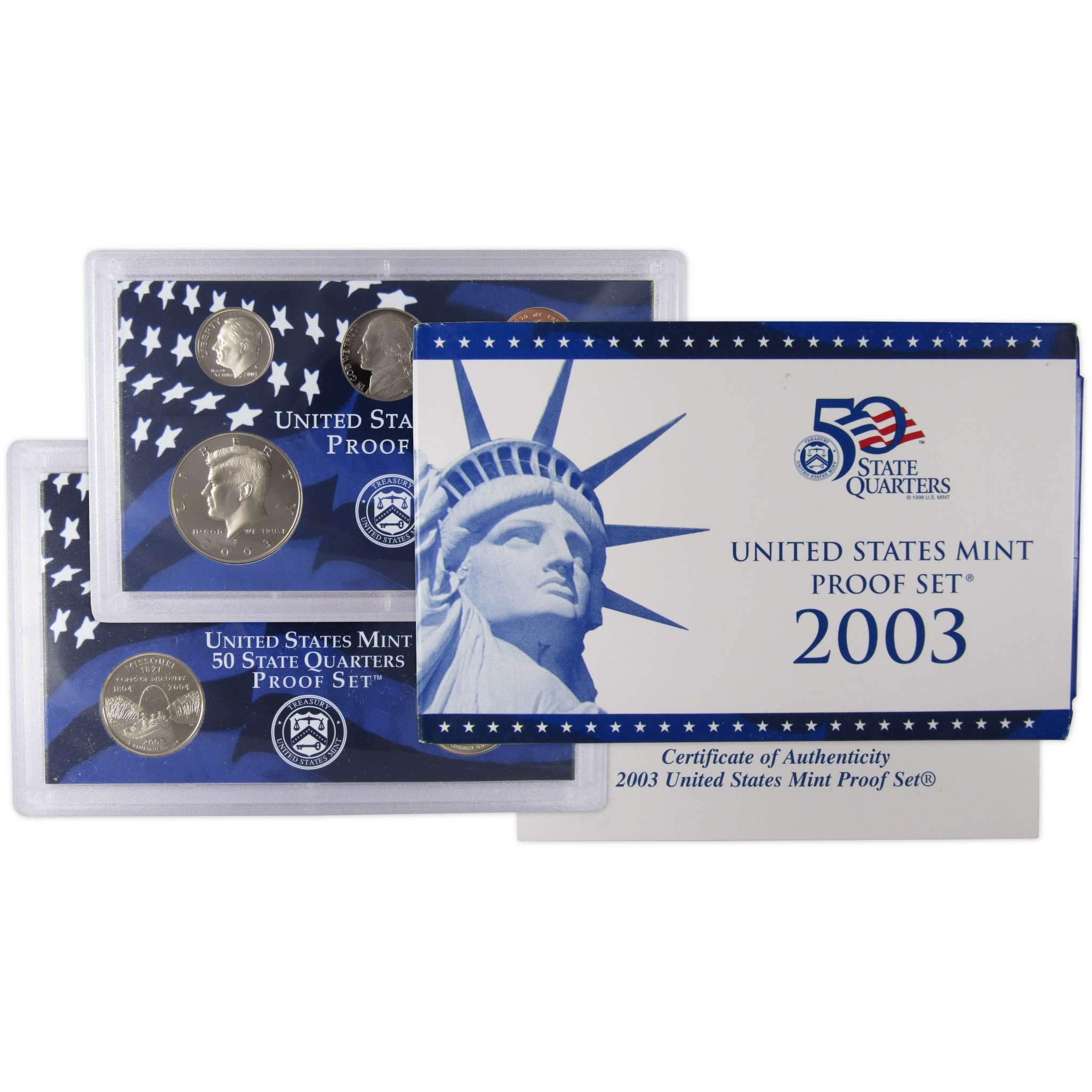 2003 Clad Proof Set U.S. Mint Original Government Packaging OGP