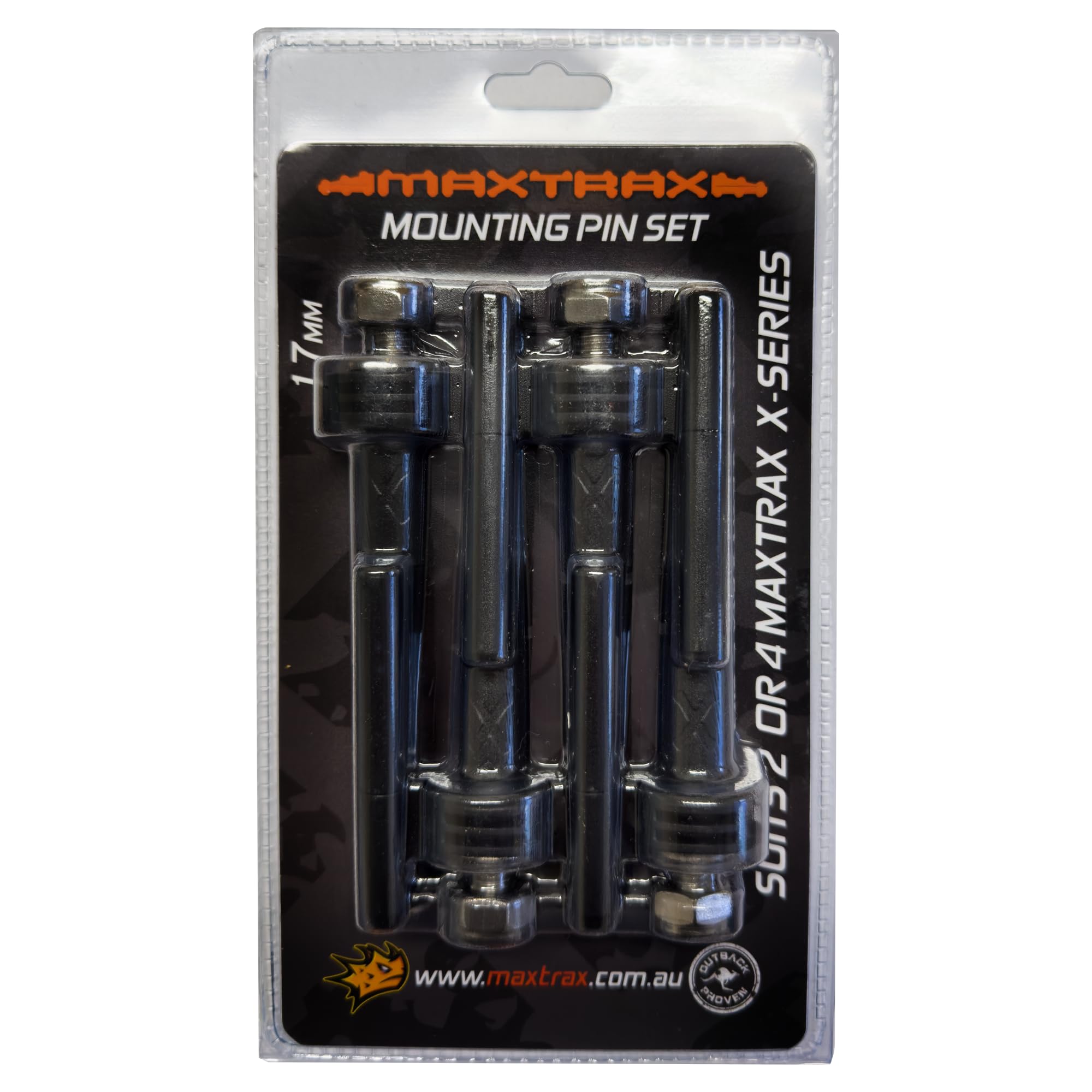 MAXTRAX Mounting Pin Set (17mm for MAXTRAX Xtreme Only)