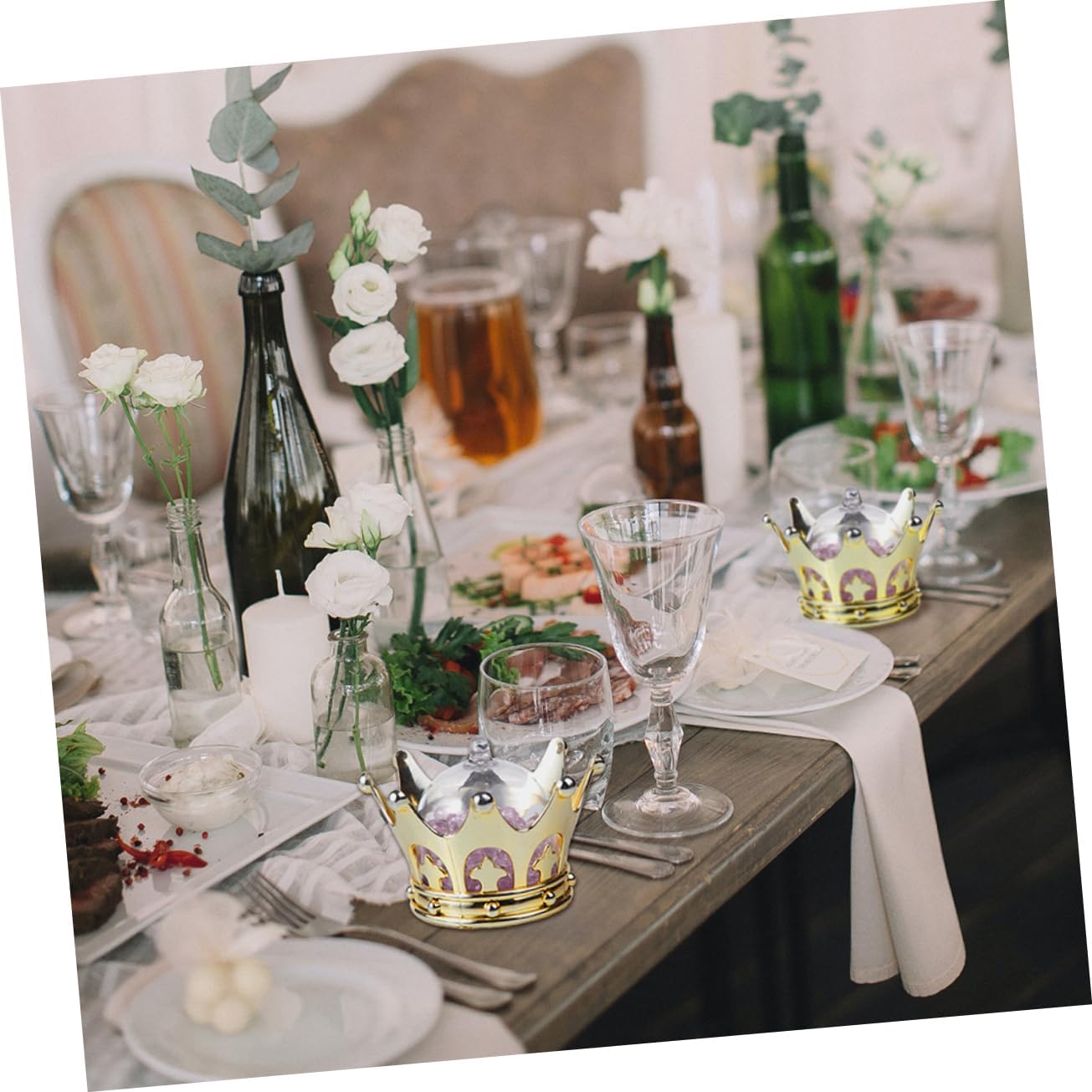 STOBOK 24pcs Golden Shaped Candy Holders Elegant Wedding Favor Boxes for Parties Showers Birthdays and Celebrations Unique Decorative Sweets Boxes