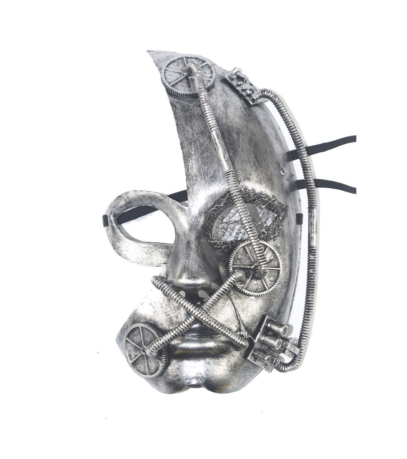 LUYIYI Halloween Mask Masquerade Half Face Mask Adult Child Party