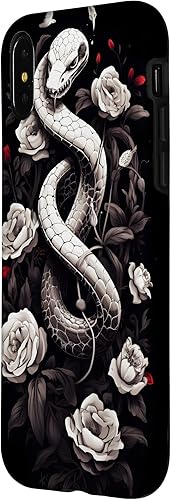 Miniatura 8 de Funda para iPhone 11 White Snake Floral White Roses