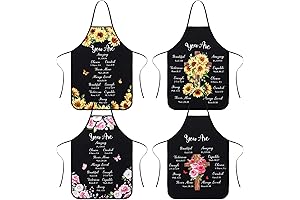Christian Sunflower Aprons for Women